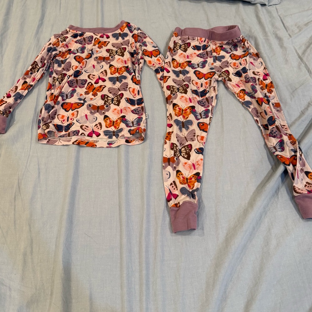 Little Sleepies Butterfly Kisses two piece 2T